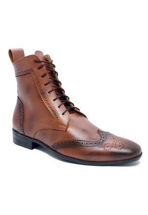 Bota Hombre Miel Outfit Oxford Ecocuero