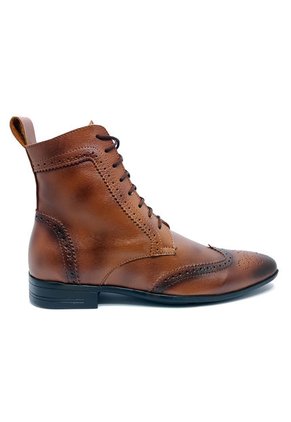 Bota Hombre Miel Outfit Oxford Ecocuero