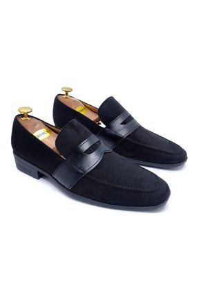 Zapato Loafer Negro Outfit París