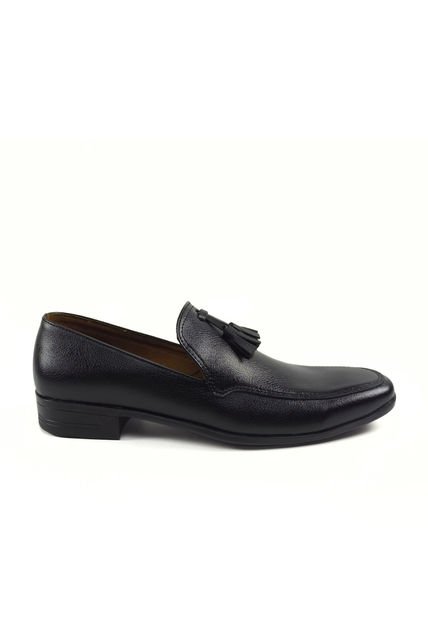 Zapato Loafer Milan Negro Outfit