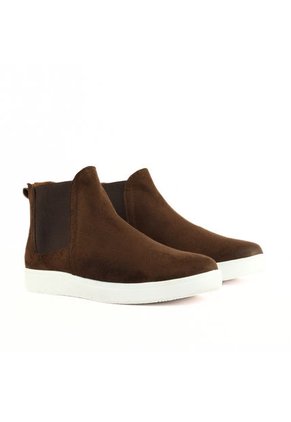 Botas Depor Para Hombre Chelsea Café Gamuza Outfit