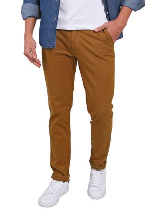 Pantalón En Dril Para Hombre OutFit Mostaza