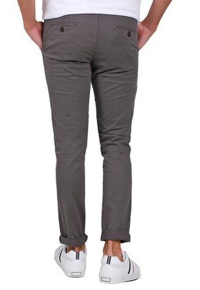 Pantalón En Dril Para Hombre OutFit Gris
