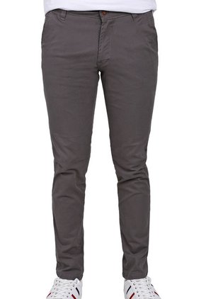 Pantalón En Dril Para Hombre OutFit Gris