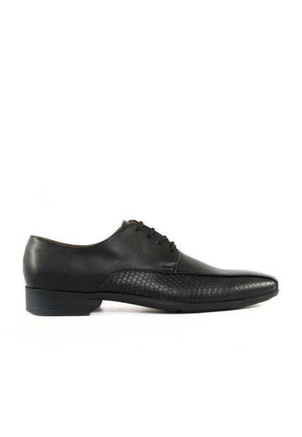 Zapato Hombre Negro Outfit Snake