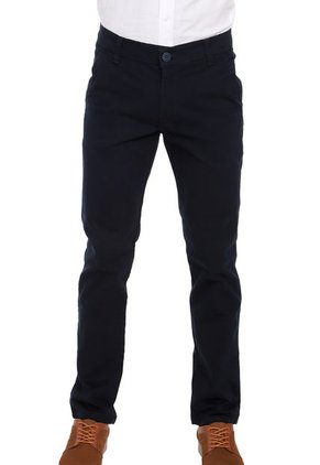 Pantalón En Dril Para Hombre OutFit Azul Oscuro