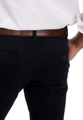 Pantalón En Dril Para Hombre OutFit Azul Oscuro