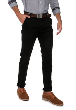 Pantalón En Dril Para Hombre OutFit Negro