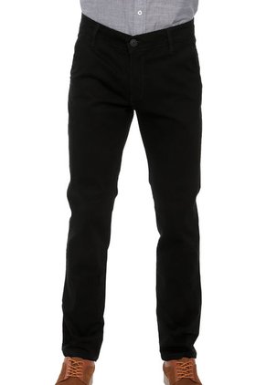 Pantalón En Dril Para Hombre OutFit Negro