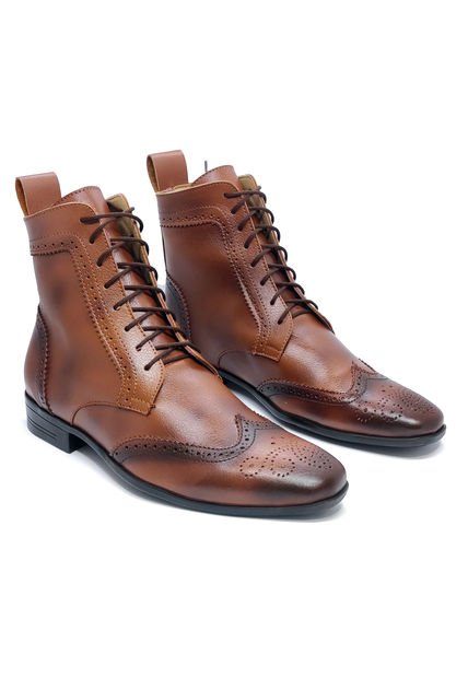 Bota Hombre Miel Outfit Oxford Ecocuero - Compra Ahora | Dafiti Colombia
