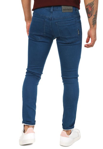 Jeans Tipo Skinny Licrados Para Hombre OutFit Azul Medio Compra Ahora Dafiti Colombia