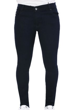 Jeans Tipo Skinny Licrados Para Hombre OutFit Azul Oscuro