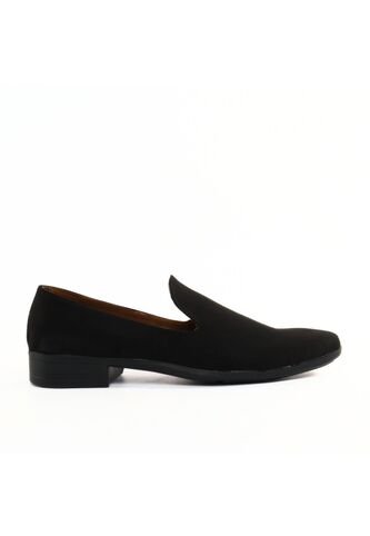 Zapato Loafer Gamuza Negro Outfit Outfit Colombia