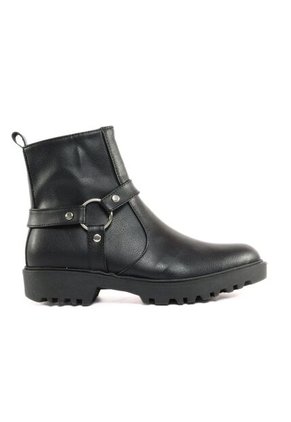 Bota Negro Outfit Heavy Brillante Tracker
