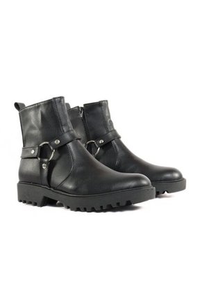 Bota Negro Outfit Heavy Brillante Tracker