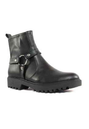Bota Negro Outfit Heavy Brillante Tracker