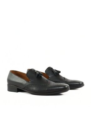 Zapato Loafer Oxford Negro Outfit