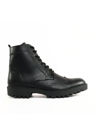 Botin Oxford Negro Tracker Outfit Colombia
