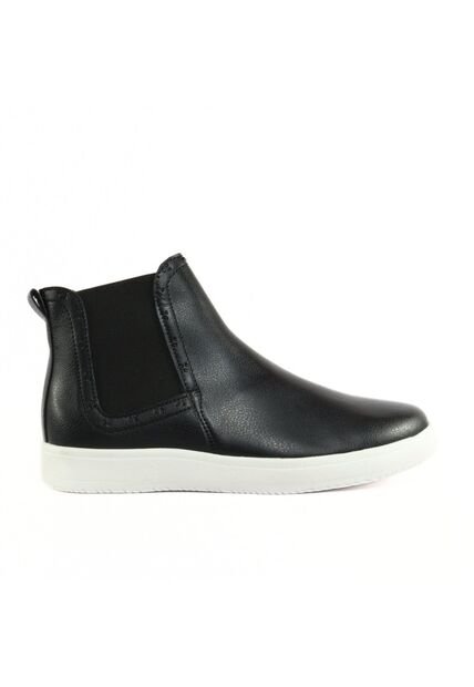 Botas Depor Para Hombre Chelsea Negro Brillante Outfit