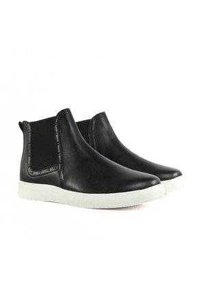 Botas Depor Para Hombre Chelsea Negro Brillante Outfit