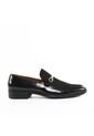Zapato Loafer Negro Outfit Florencia Gamuza Y Charol de Outfit Colombia