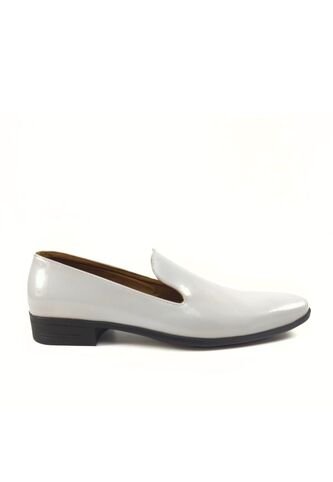 Zapato Loafer Charol Blanco Outfit Outfit Colombia