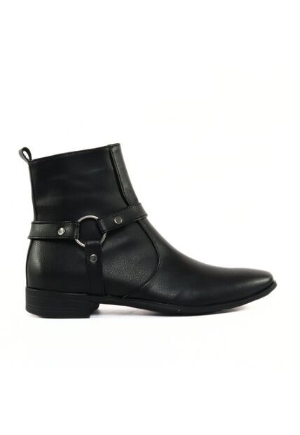 Bota Negro Outfit Heavy Birllante