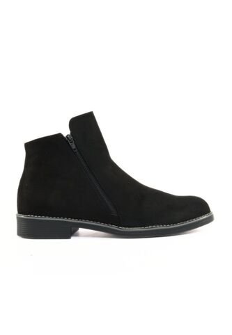 Bota Outfit Duke Negro Gamuza Redondo Outfit Colombia