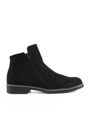 Bota Outfit Duke Negro Gamuza Redondo