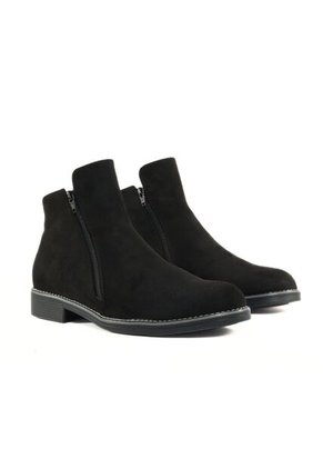 Bota Outfit Duke Negro Gamuza Redondo