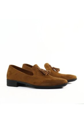 Zapato Hombre Loafer Miel Outfit