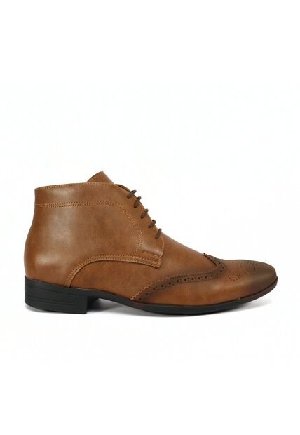 Bota Hombre Stanford MielOutfit  Ecocuero