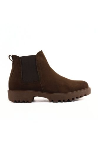 Botin Chelsea Cafe Gamuza Tracker Outfit Outfit Colombia