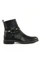 Bota Negro Outfit Heavy Brillante Redondo de Outfit Colombia