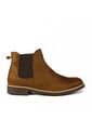 Bota Hombre Café Outfit Chelsea Gamuza Redondo de Outfit Colombia