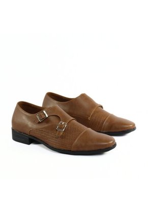 Zapato Hombre Miel Outfit Monk