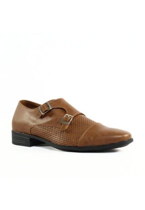 Zapato Hombre Miel Outfit Monk