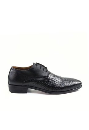 Zapato Hombre Negro Outfit Tejido