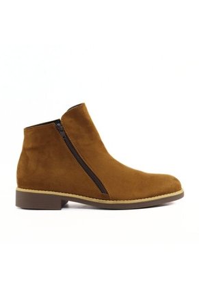 Bota Outfit Duke Miel Gamuza Redondo
