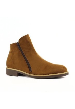Bota Outfit Duke Miel Gamuza Redondo