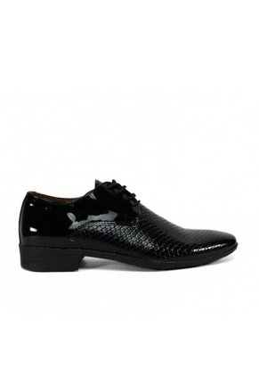 Zapato Hombre Negro Outfit Lisboa Charol