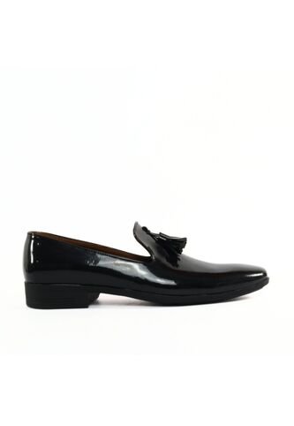 Zapato Loafer Borlas Charol Negro Outfit Outfit Colombia