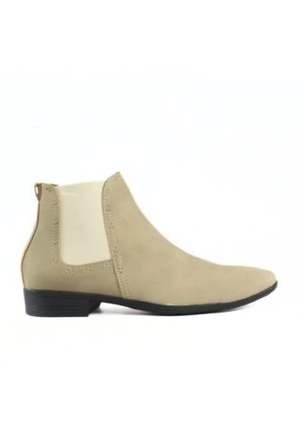 Bota Hombre Beige Outfit Chelsea Graso Outfit Colombia