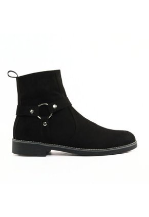 Bota Outfit Heavy Gamuza Redondo Negro