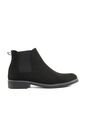 Bota Hombre Negro Outfit Chelsea Gamuza Redondo de Outfit Colombia