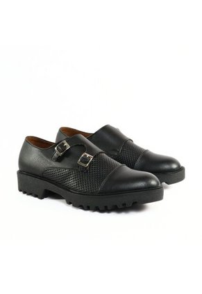 Zapato Monk  Negro Tracker