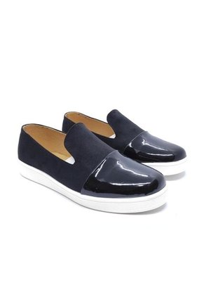 Loafer Depor Para Hombre Livorno Gamuza Negro Outfit