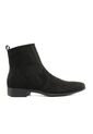Bota Ginebra Negro Gamuza Outfit de Outfit Colombia