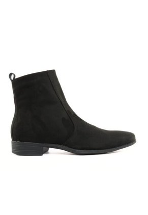 Bota Ginebra Negro Gamuza Outfit