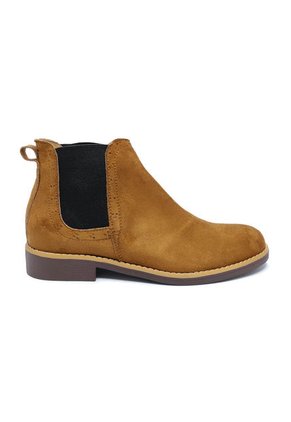 Bota Hombre Miel Outfit Chelsea Tracker Gamuza